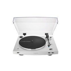 Audio-Technica At-Lp3xbt-Wh Fully Automatic Wireless Belt-Drive Turntable - White