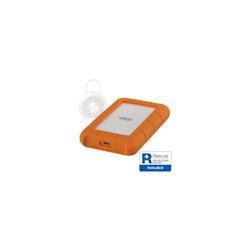 LaCie Rugged Secure Usb-C 2TB All-Terrain Encrypted Portable Hard Drive Model STFR2000403