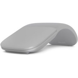 Microsoft Arc Mouse - BlueTrack - Wireless - 2 Button(s) - Light Gray