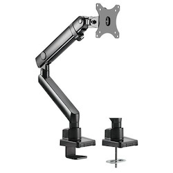 Brateck Single Monitor Aluminum Slim Mechanical Spring Monitor Arm For Most 17'-32'
