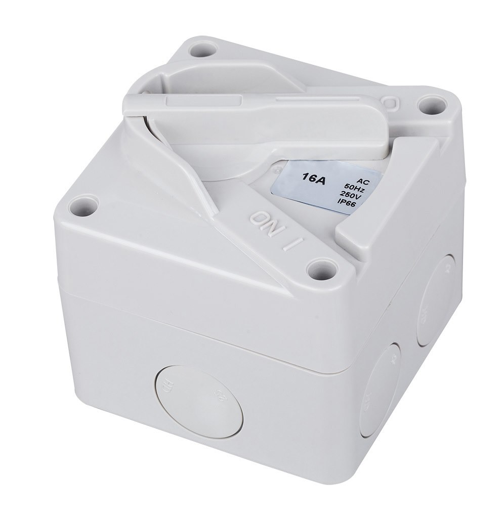 4Cabling 4C | Weatherproof Switch 1 Pole Ip66 250V 20A