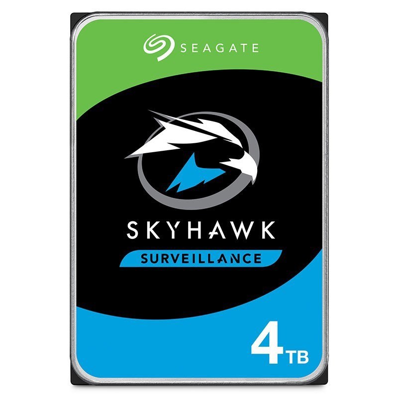 Seagate Skyhawk Surveillance Internal 3.5" Sata Drive, 4TB, 6GB/S, 3YR