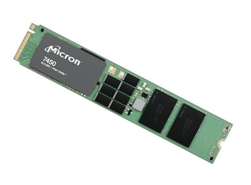 Crucial Micron 7450 Pro 3.84TB Gen4 NVMe Enterprise SSD M.2 5000/2500 MB/s R/W 735K/160K Iops 25700TBW 1DWPD 2M HRS MTTF Server Data Centre 5YRS