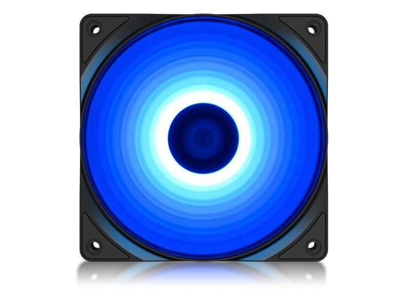 DeepCool RF120B High Brightness Case Fan With Built-In Blue Led (Dp-Fled-Rf120-Bl)