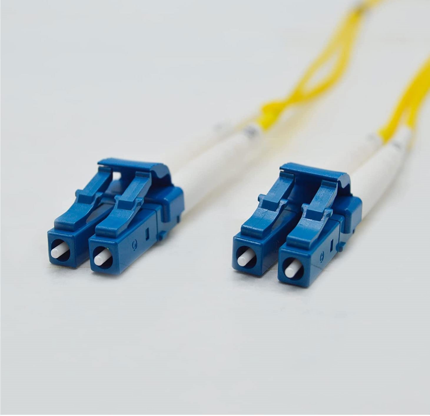 LVD - 1M OS2 LC LC Fiber Patch Cable | Duplex 9/125 LC to LC Singlemode Jumper 1 Meter (3.28ft) | Length 