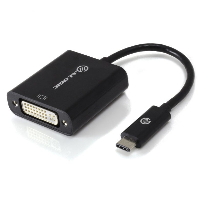 Alogic 15CM Usb-C To Dvi Adapter Black