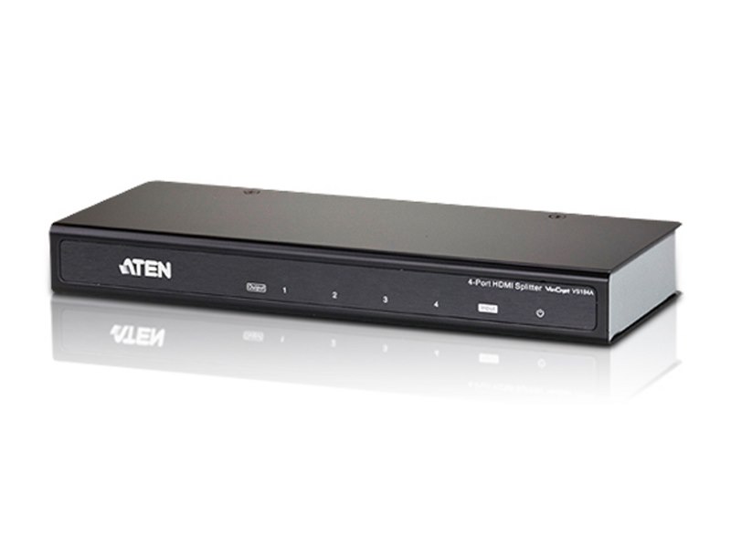 Aten 4 Port 4K Hdmi Splitter - [ Old Sku: Vs-184A ]