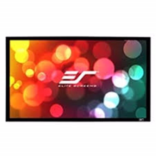 Elite Screens 120 Fixed Frame 1610 Sable Frame Projector Screen 6CM Black Velvet Border