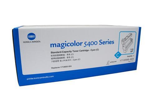 Konica Minolta Original Laser Toner Cartridge - Cyan - 1 / Box