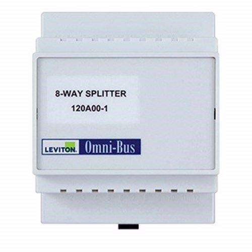 Leviton Omni-Bus Splitter Box 8-Way Din Rail