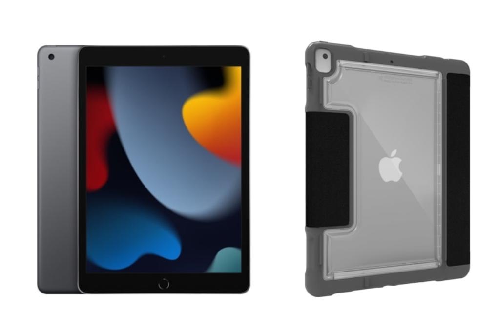 EOFY BUNDLE Apple iPad (9th Generation) Tablet - 10.2" - Hexa-core A13 Bionic - 64 GB Storage - iPad OS - Space Gray, STM case and Screen Protector