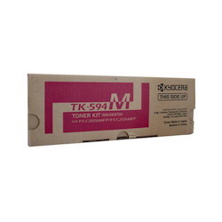 Kyocera TK-594M Original Laser Toner Cartridge - Magenta Pack