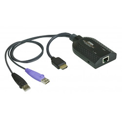 Aten (Ka7168-Ax) Hdmi Usb Virtual Media KVM Adapter With Smart Card Reader.Altusen.