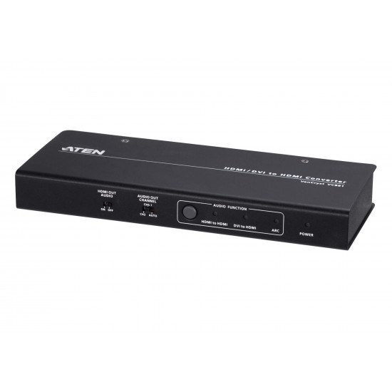 Aten (Vc881-At-U) 4K Hdmi/Dvi To Hdmi Converter With Audio De-Embedder