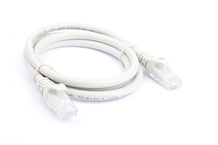 8Ware Cat6a Utp Ethernet Cable 1M Snagless Grey