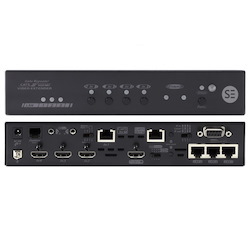 Serveredge HDBaseT 4K2K 4-Input Switcher With (1) HDBaseT (3) Hdmi Inputs (1) HDBaseT (1) Hdmi Mirrored Outputs Ir Ethernet & Control -100M