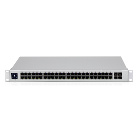 Ubiquiti ***New Ubiquiti UniFi 48 Port Managed Gigabit Layer2 & Layer3 Switch - 48X Gigabit Ethernet Ports W/ 32X 802.3At Poe+, 4X SFP Port Touch Display Gen2