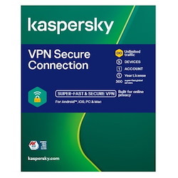 Kaspersky Kas Sof Vpn-5Dev-1Yr-Card