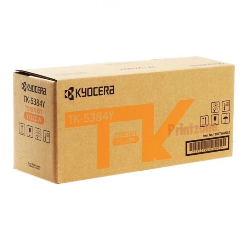 Kyocera TK-5384Y Yellow Toner Kit (10,000 Yield)