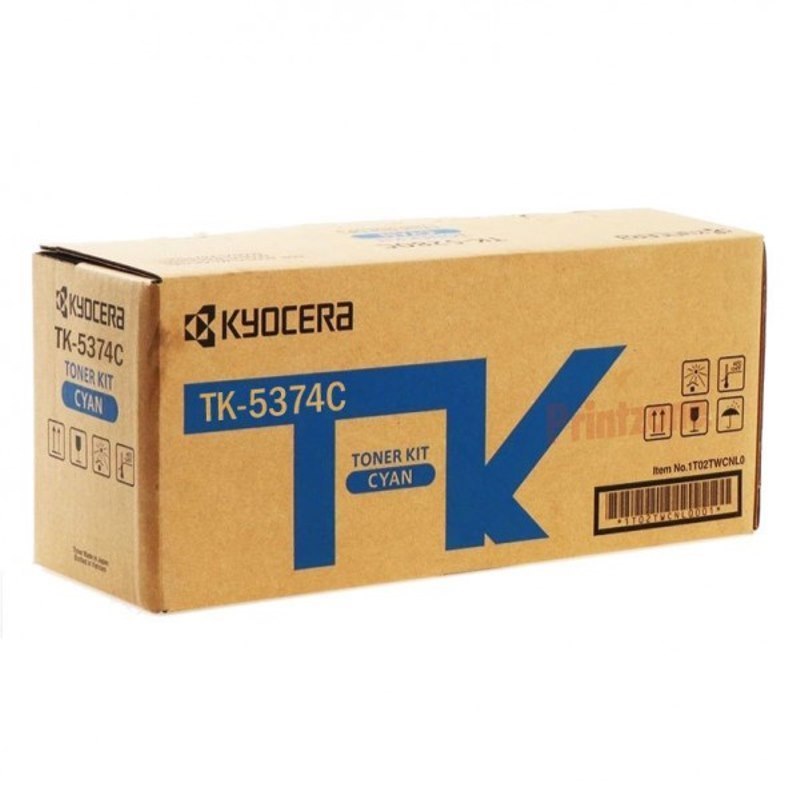 Kyocera TK-5374C Cyan Toner Kit (5,000 Yield)