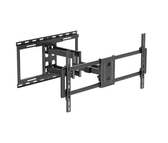 Brateck Lpa80-486A Heavy-Duty Full-Motion TV Wall Mount With Lateral Shift Wall Plate For Double Stud (600MM) & Solid Wall