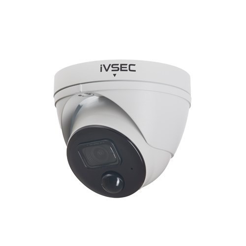 Ivsec Turret Ip Camera, 8MP, 3.6MM Fixed Lens, 20FPS, Poe, Ip66, 30M Ir, Ivsnc323xd