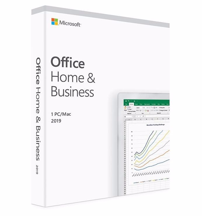 Microsoft Office Home And Business 2019 Medialess - 1 User For PC & Mac