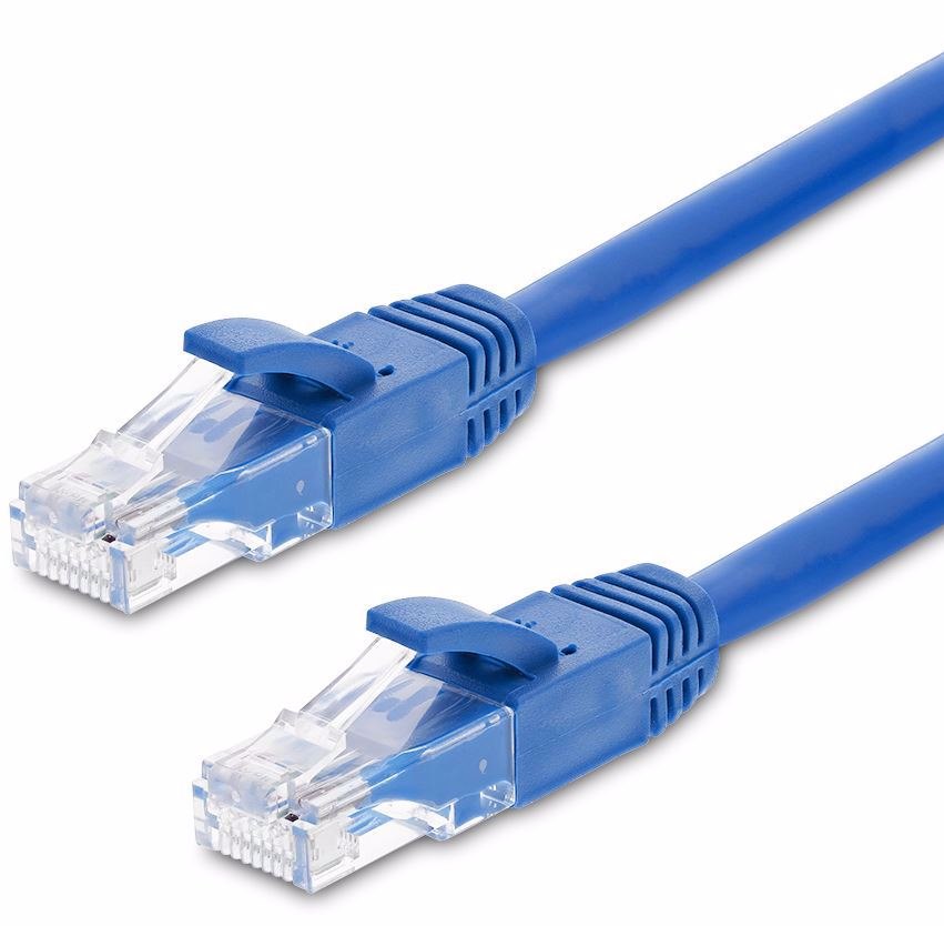 Astrotek Cat6 Cable 1M - Blue Color Premium RJ45 Ethernet Network Lan Utp Patch Cord 26Awg-Cca PVC Jacket