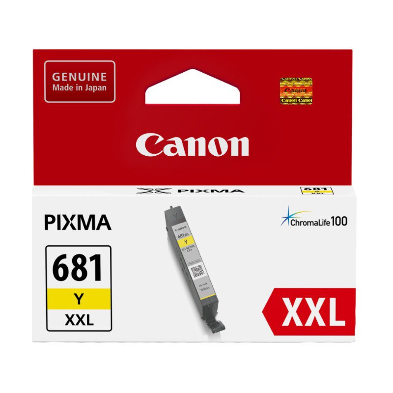 Canon Cli681xxly Yellow XXL Ink Cartridge