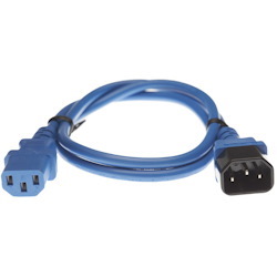 4Cabling Iec C13 To C14 Power Cable Blue 2M