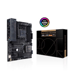Asus Amd B550 Ryzen Am4 Atx MB, PCIe 4.0, Dual Thunderbolt 4, Type-C Ports, Dual Intel 2.5Gb Ethernet, Dual M.2 With Heatsinks, Usb 3.2 Gen 2