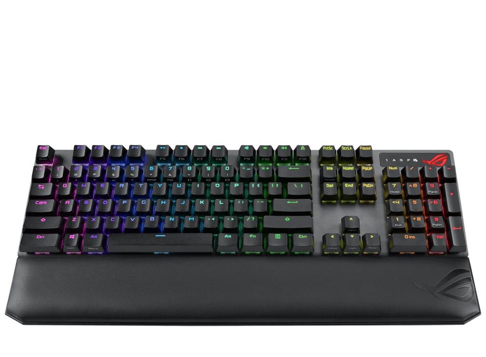 Asus Xa09 Strix Scope NX WL Dx/Nxrd/Us Wireless Deluxe Gaming Mechanical Keyboard, RGB, Rog NX Switch, PBT Keycaps, Extended CTRL Key