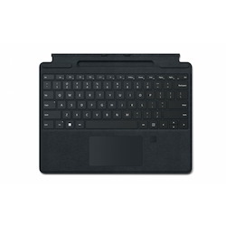 Microsoft Surface Pro 8 Type Cover Keyboard  With Finger Print Reader -  Black
