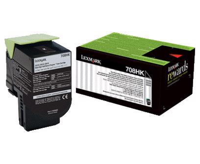 Lexmark Original High Yield Laser Toner Cartridge - Black Pack