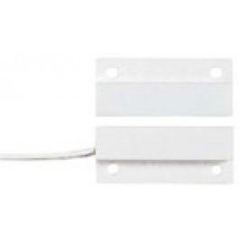 Media Hub Surface Mount Reed Switch Hard Wired Contact - White