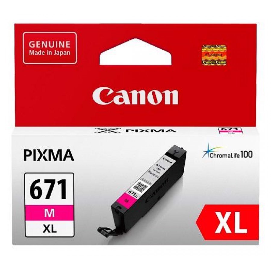 Canon CLI-671XLM Original Inkjet Ink Cartridge - Magenta Pack