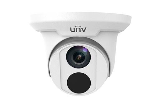 Uniview Ipc3616sr3-Dpf28m 6MP Ir Ultra 265 Outdoor Turret Dome Ip Security Camera