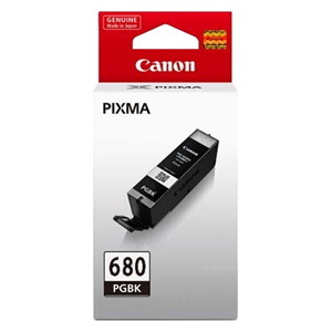 Canon 680PGBK Original Inkjet Ink Cartridge - Pigment Black - 1 Pack