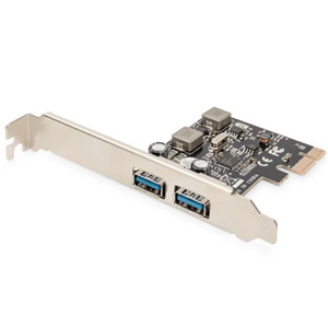 Digitus PCIe Usb Add-On Card Incl LP Bracket