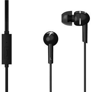 Genius HS-M300 Black In-Earphones With Inline Mic