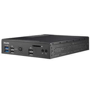 Shuttle Ds20u Celeron 5205U 1.3L Fanless Barebones PC