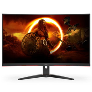 Aoc C32g2ze2 32" Curved 1920X1080 1MS Vga Hdmi DP 250Hz Gaming Monitor