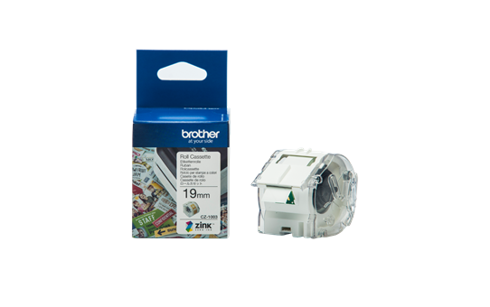 Brother CZ-1003 Full Colour Continuous Label Roll, 19MM Wide To Suit VC-500W