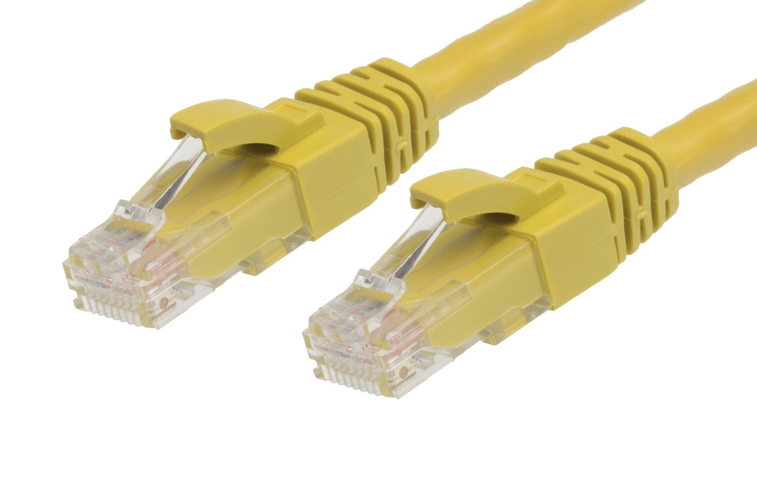 4Cabling 0.5M RJ45 Cat6 Ethernet Cable Yellow