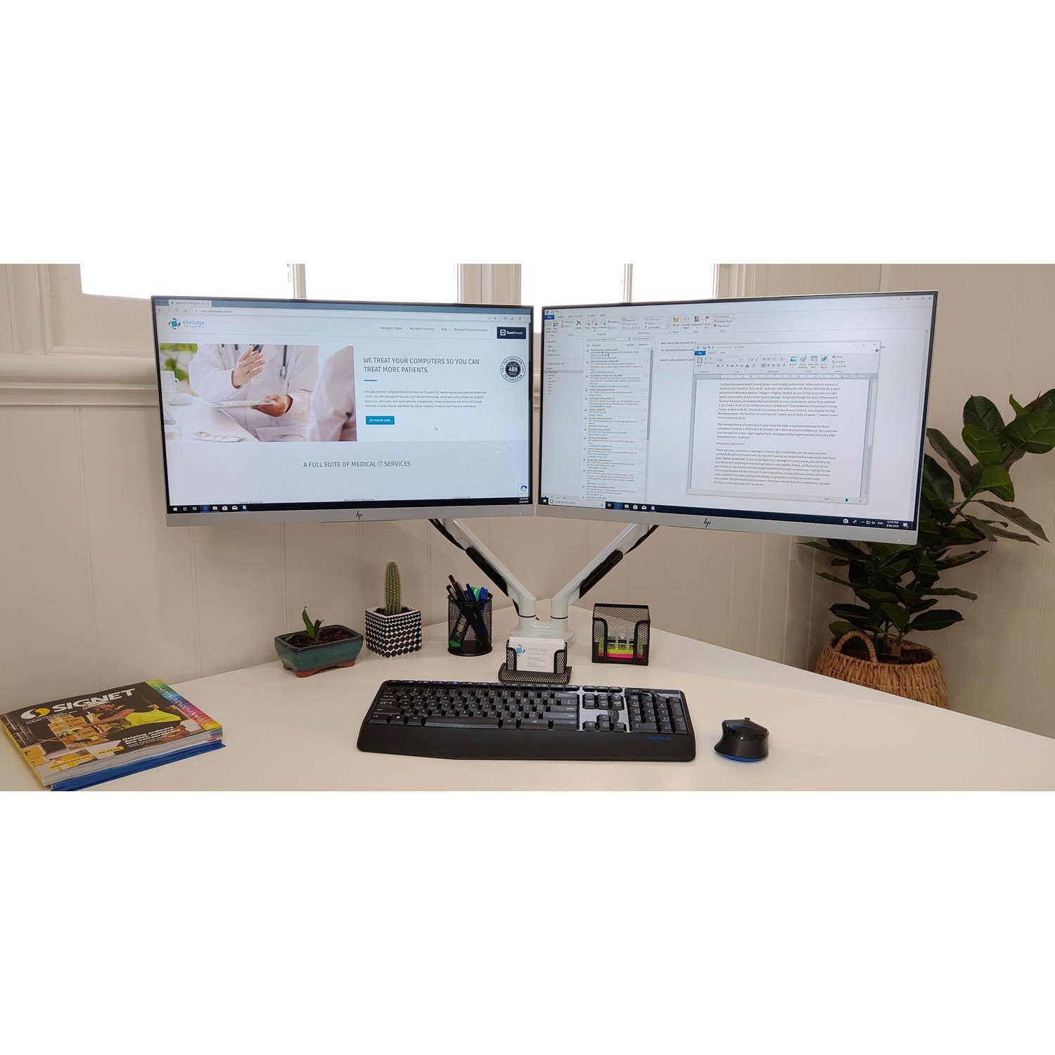 HP Thinclient and Multi Monitor Bundle