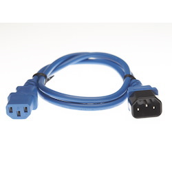 4Cabling Iec C13 To C14 Power Cable Blue 3M