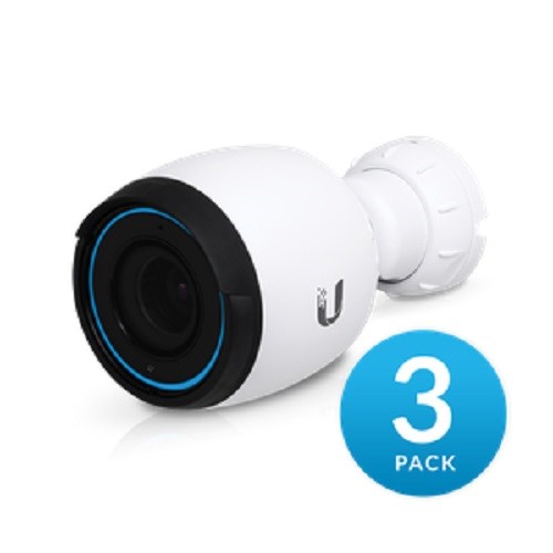 Ubiquiti Uvc-G4-Pro-3 UniFi Video Camera 4K 3X Optical Zoom Ir G4 Pro 3 Pack