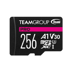 Team Pro V30 256GB U3 MicroSD Card