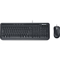 Microsoft Wired Desktop 600 Keyboard & Mouse - QWERTY - Retail