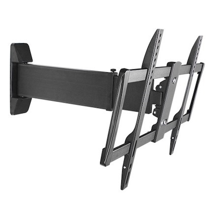 Brateck Aluminium Slim Sliding Full-Motion TV Wall Mount For Most 37"-70" Curved Led, LCD Flat Panel TVs